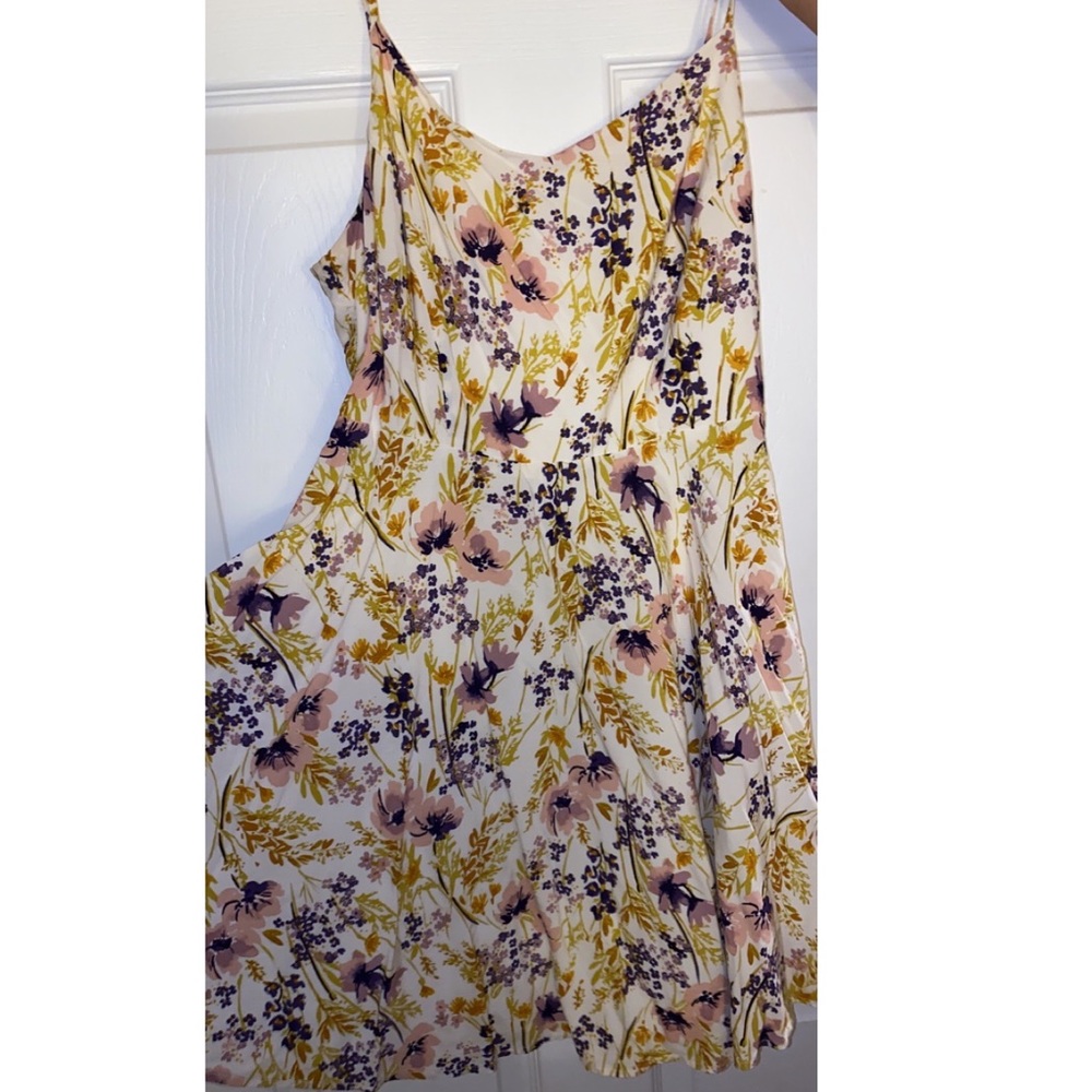 floral sun dress L